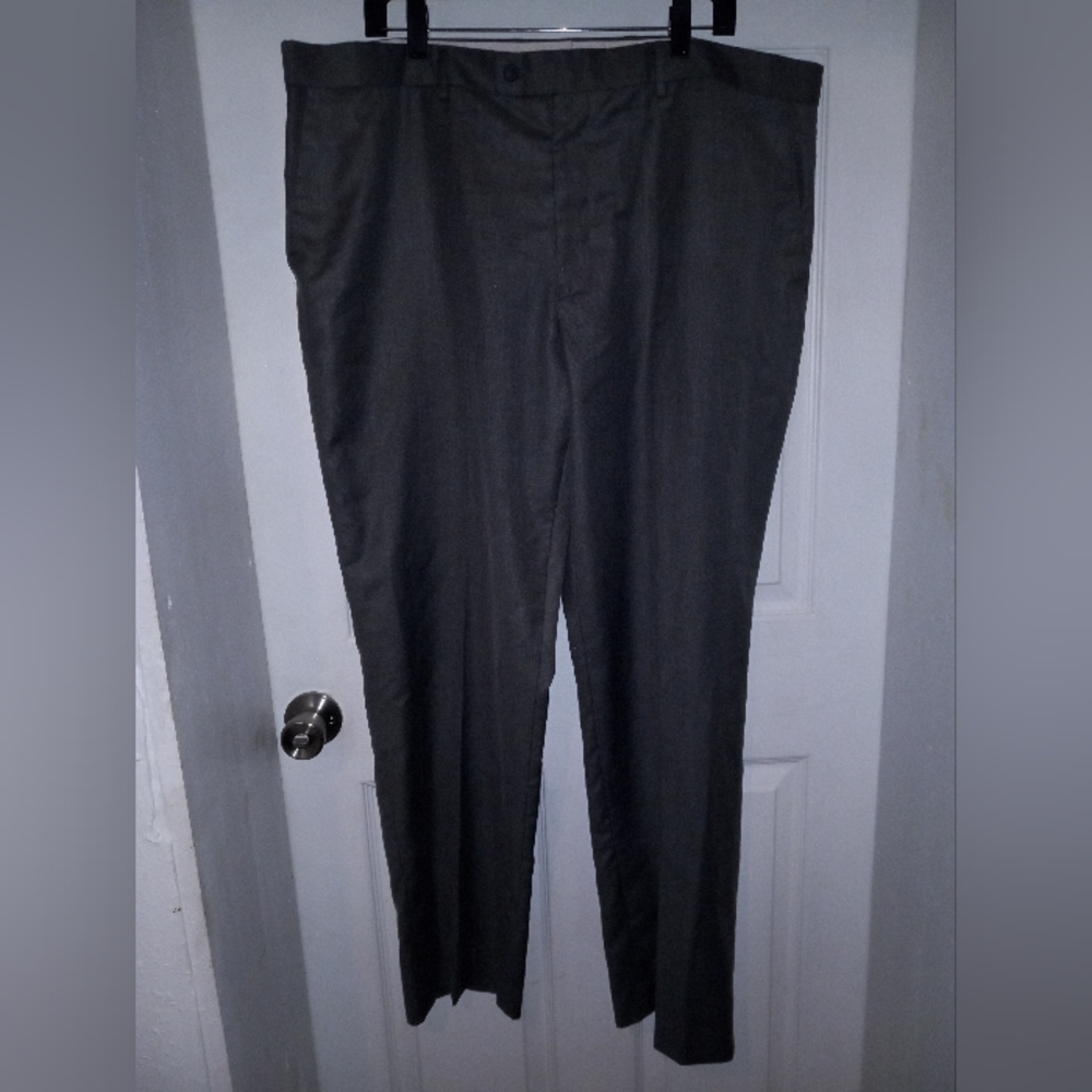 Vitali Men's Gray Dress Slacks